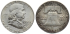 USA 1/2 Dollar 1963 D - Franklin - Topstück